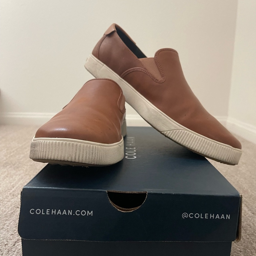 Cole Haan Slip-on Tan 10
